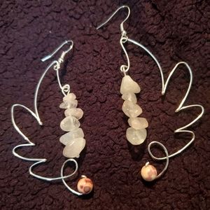 Handmade statement earrings